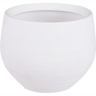 Bloempot Mica Decorations Douro White Matt 16 cm