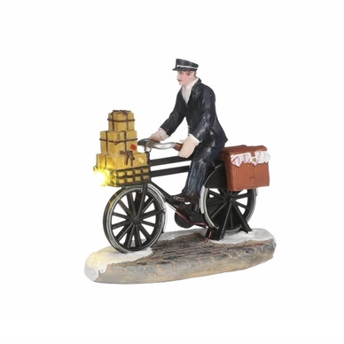 Luville Postman Newspaper Delivery Battery Operated