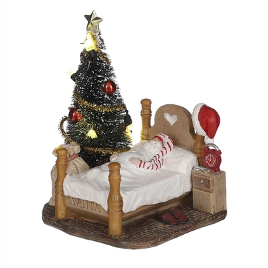 Luville Sleeping Santa Battery Operated