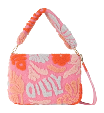 Schoudertas Oilily Dames Kai Clutch Shoulder Bag Hippy Teddy Dusty Rose