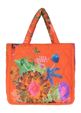 Draagtas Oilily Dames Soleila Shopper World Red Clay