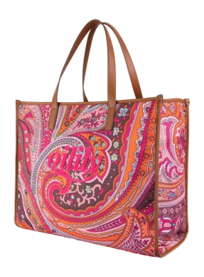 Draagtas Oilily Dames Sheilas Shopper World Decadent Chocolate