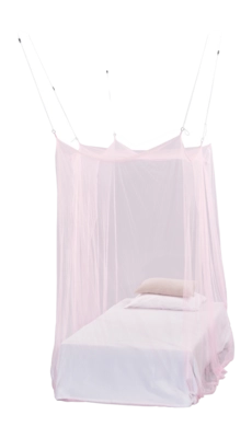 Himmelbett Moskitonetz Deconet Solitaire 100 cm Rosa