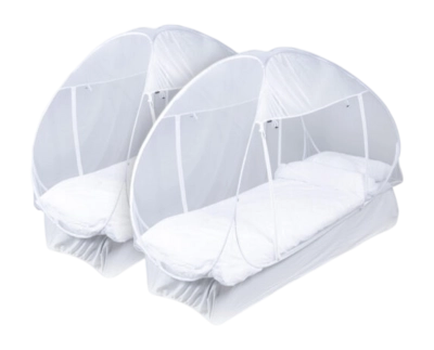 Moskitonetz-Zelt Deconet Pop Up I White (Set von 2)