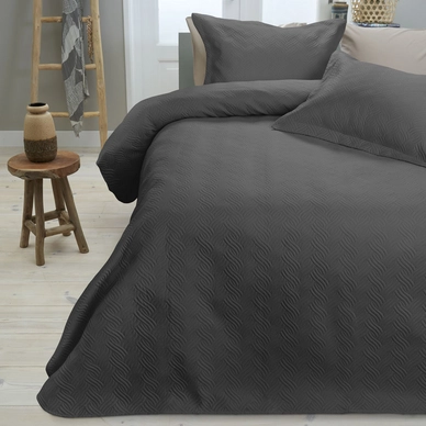 Couvre-Lit Wave Anthracite