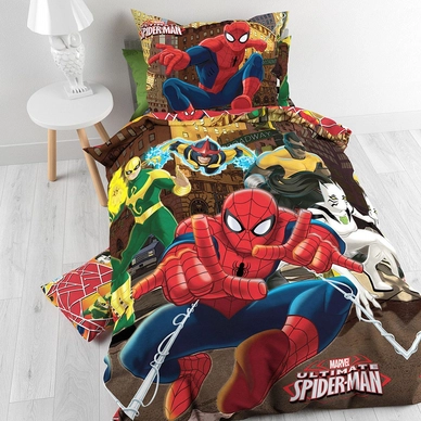Dekbedovertrek Disney Spiderman All Hero Katoen