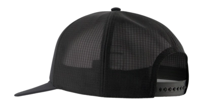 Pet Poederbaas Unisex Lightweight Riders Cap Black
