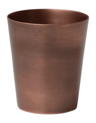 Bicchiere in rame per bevande fredde Urban Nature Culture Mangal 210 ml, Marrone