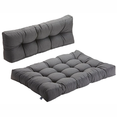 Palletkusen Summerset Bloemendaal Anthracite (2-delig)