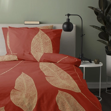 Dekbedovertrek Damai Strelitzia Red Gold Percal