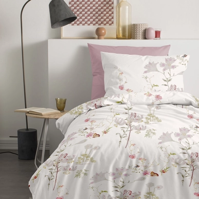 Dekbedovertrek Cinderella Sonnet Blossom White Satijn