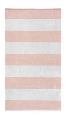 Strandlaken Cinderella Dune Stripe Roze 100 x 200 cm