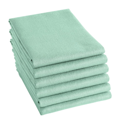 Torchon DDDDD Logo Pastel Green (Lot de 6)