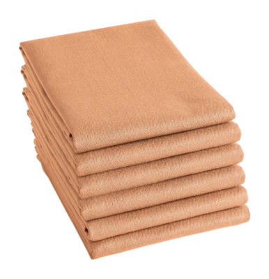 Tea Towel DDDDD Logo Pastel Peach (Set of 6)