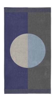 Strandlaken Seahorse Colorblock Circle Blue