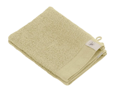 Washandje Walra Soft Cotton Corn Yellow (set van 2)
