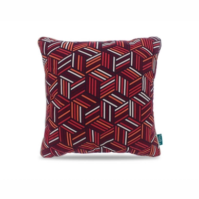 Sierkussen Intimo Redish Hexagons Red (45 x 45)