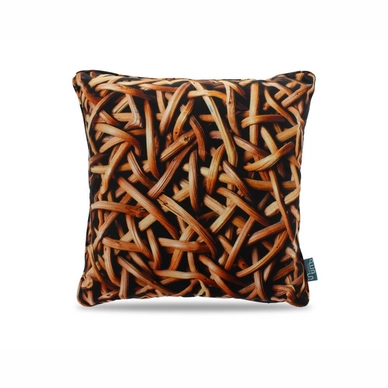 Sierkussen Intimo Rotan Curls Brown (45 x 45)