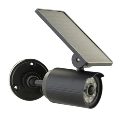 Lampe Solaire Détecteur de Mouvement Luxform Security Solar Palma Black 180 Lumen