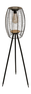 Terraslamp Luxform Solar Killarney Black 15 Lumen