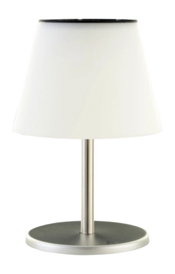 Lampe de Table Solaire Luxform Solar Maspalomas White Black 15 Lumen