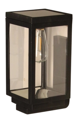 Wandlamp Luxform Solar Amsterdam Black 30 Lumen