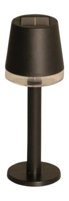 Tischlampe Luxform Solar Cala d'Or Black 1 Lumen (Set von 2)