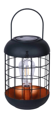 Lampe de Table Luxform Solar Lighthouse Black 15 Lumen