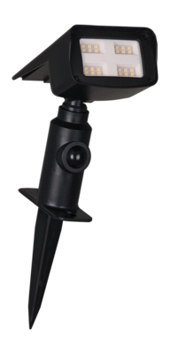 Projecteur avec Détecteur de Mouvement Luxform Intelligent Solar Rosario Black 30-600 Lumen