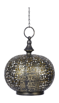 Tafel/Hanglamp Luxform Accu/USB Oriental Tarsus Red Copper 8 Lumen