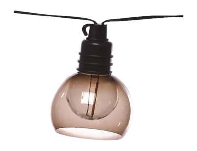Tuinlamp Luxform Solar Kos Party Light Black 6 Lumen