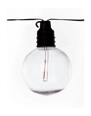 Tuinlamp Luxform Solar Samos Party Light Black 6 Lumen