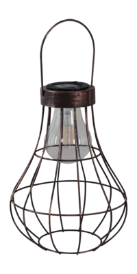 Lampe de Jardin Luxform Solar Manchester Bronze