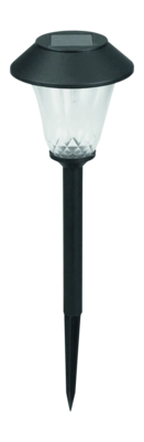 Lampe de Jardin Luxform Solar St. Tropez Black 5 Lumen (Lot de 3)