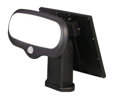 Schijnwerper Luxform Intelligent Solar Montevideo Black 500 Lumen