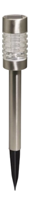 Tuinlamp Luxform Solar Torino Stainless Steel 6 Lumen (Set van 2)
