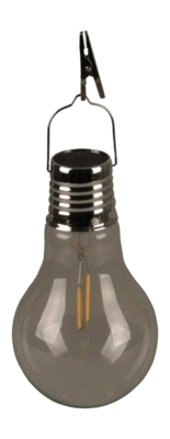 Gartenlampe Luxform Solar Filament Glass Bulb Transparent (Set von 2)