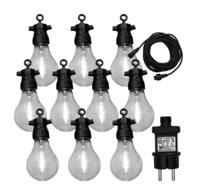 Lampe de Jardin Luxform Connectable Party Light Tahiti Black 11 Lumen