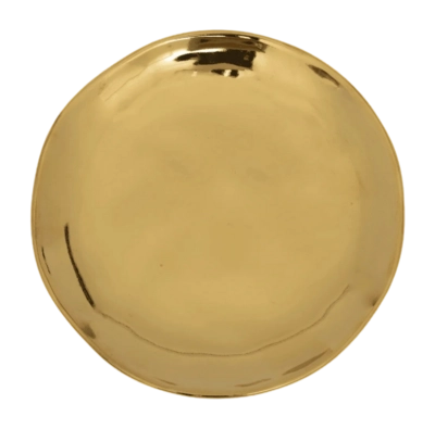 Taartbord Urban Nature Culture Good Morning Gold 14 cm