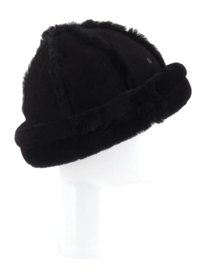 Muts Warmbat Women Cobar Double Faced Skin Black Medium