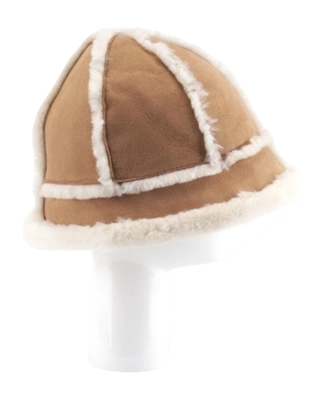 Muts Warmbat Women Cobar Double Faced Skin Chestnut Large