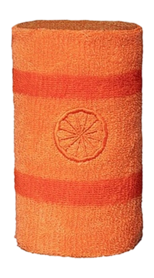 Wristband The Indian Maharadja Striped Sweatband Orange Fire