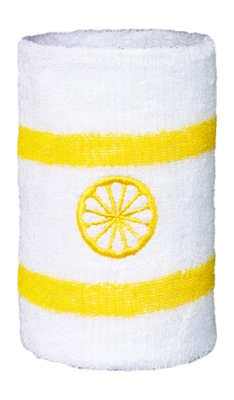 Sweatband The Indian Maharadja Striped Sweatband Warm Yellow