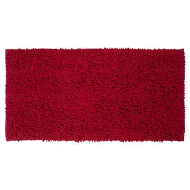 Badematte Sealskin Twist Microfibre Rot
