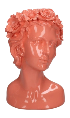 Vaas HD Living Lady Flowers Pink 19 x 18 x 29 cm
