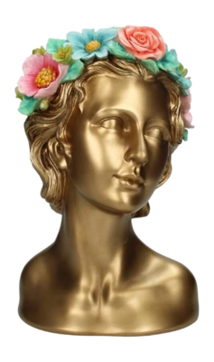 Vaas HD Living Lady Flowers Multi 19 x 18 x 29 cm