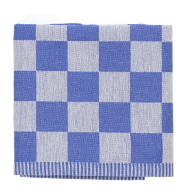 Geschirrtuch Bunzlau Castle Block Royal Blue