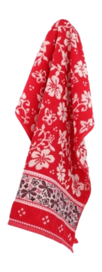Kitchen Towel Bunzlau Castle Dragonfly Red