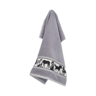 Keukendoek Bunzlau Castle Paard Grijs