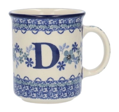 Alphabet-Tasse Bunzlau Castle D (300 ml)